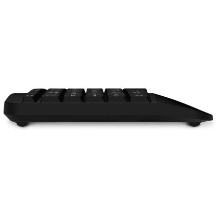 CONNECT IT CKM-6010-CS - Εργονομικό ασύρματο πληκτρολόγιο και ποντίκι 800/1200/1600/2400 DPI με τοπική προσαρμογή CZ/SK 1xAA + 2xAAA μαύρο