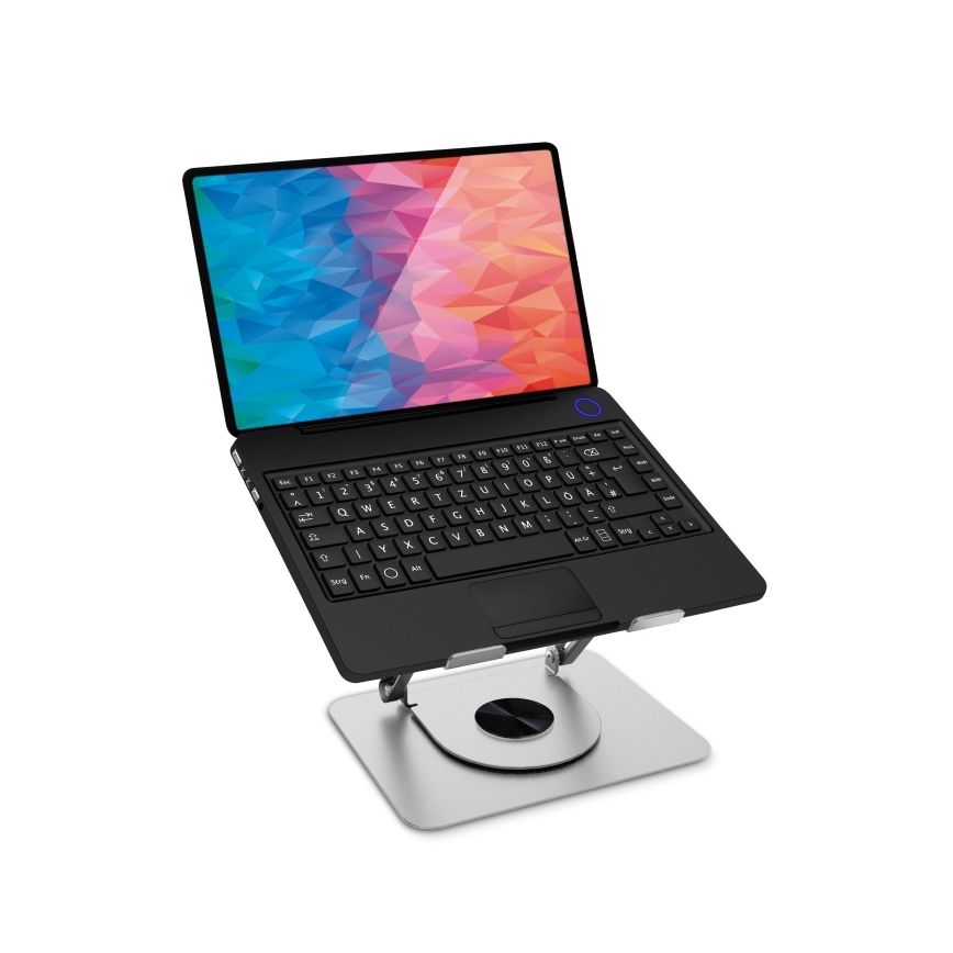 CONNECT IT CMF-2100-SL - Περιστρεφόμενη βάση για laptop ασημί