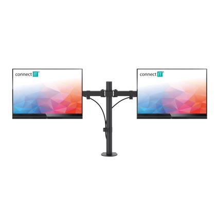 CONNECT IT CMF-3203-BK - Βάση για 2 οθόνες γενικής χρήσης 13-32” μαύρο