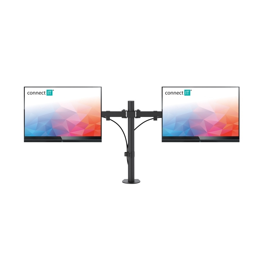 CONNECT IT CMF-3203-BK - Βάση για 2 οθόνες γενικής χρήσης 13-32” μαύρο