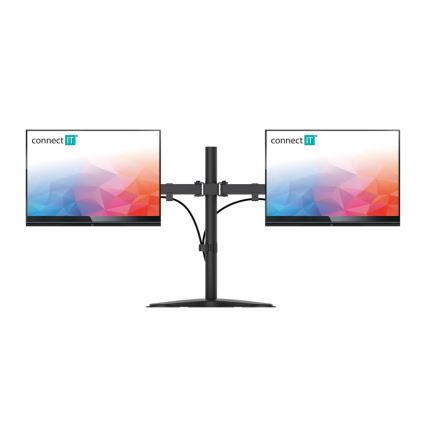 CONNECT IT CMF-3204-BK - Βάση για 2 οθόνες γενικής χρήσης 13-32” μαύρο