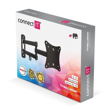 CONNECT IT CMH-2010-BK - Βάση τηλεόρασης τοίχου 13-27” μαύρο