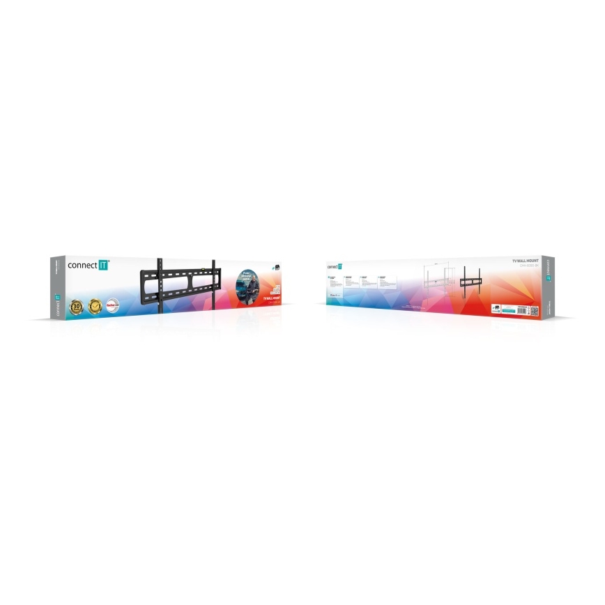 CONNECT IT CMH-6090-BK - Βάση τηλεόρασης τοίχου 40-100” μαύρο