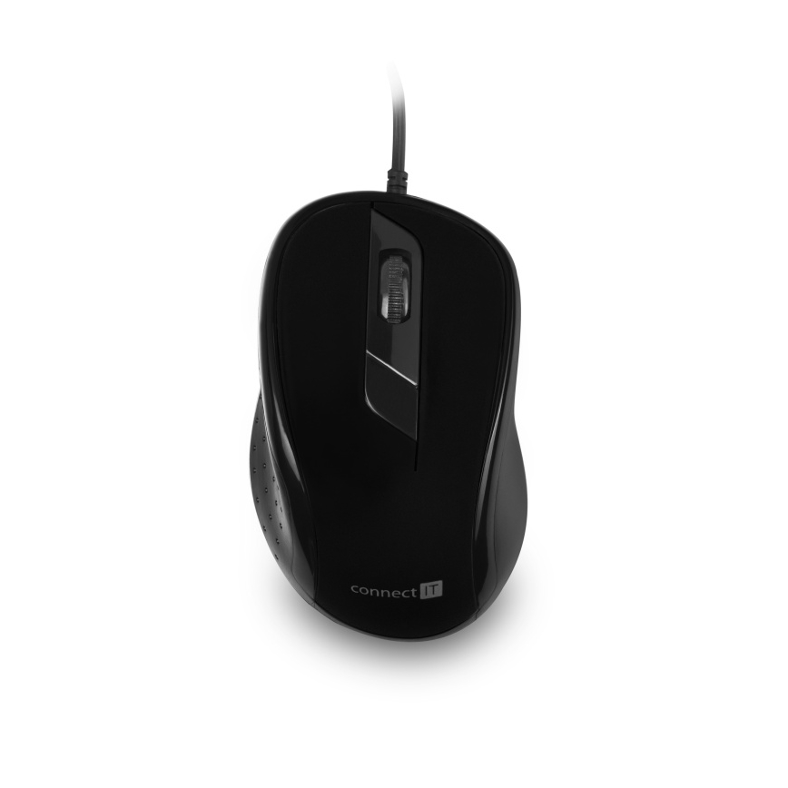 CONNECT IT CMO-1200-BK - Ενσύρματο ποντίκι 1000 DPI μαύρο