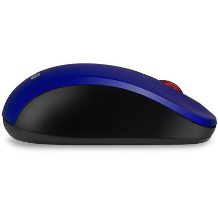 CONNECT IT CMO-2230-BL - Ασύρματο αθόρυβο ποντίκι MUTE 1200 DPI 1xAA μαύρο/μπλε