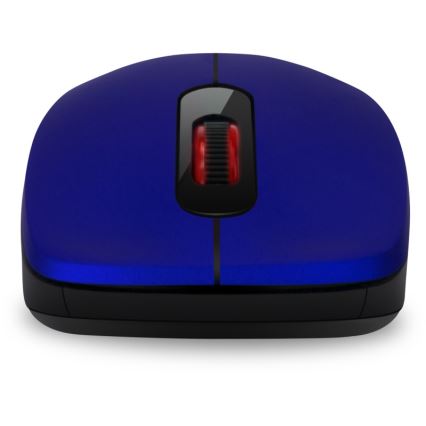 CONNECT IT CMO-2230-BL - Ασύρματο αθόρυβο ποντίκι MUTE 1200 DPI 1xAA μαύρο/μπλε