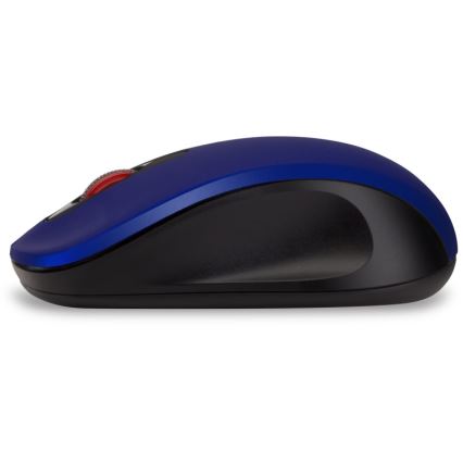 CONNECT IT CMO-2230-BL - Ασύρματο αθόρυβο ποντίκι MUTE 1200 DPI 1xAA μαύρο/μπλε