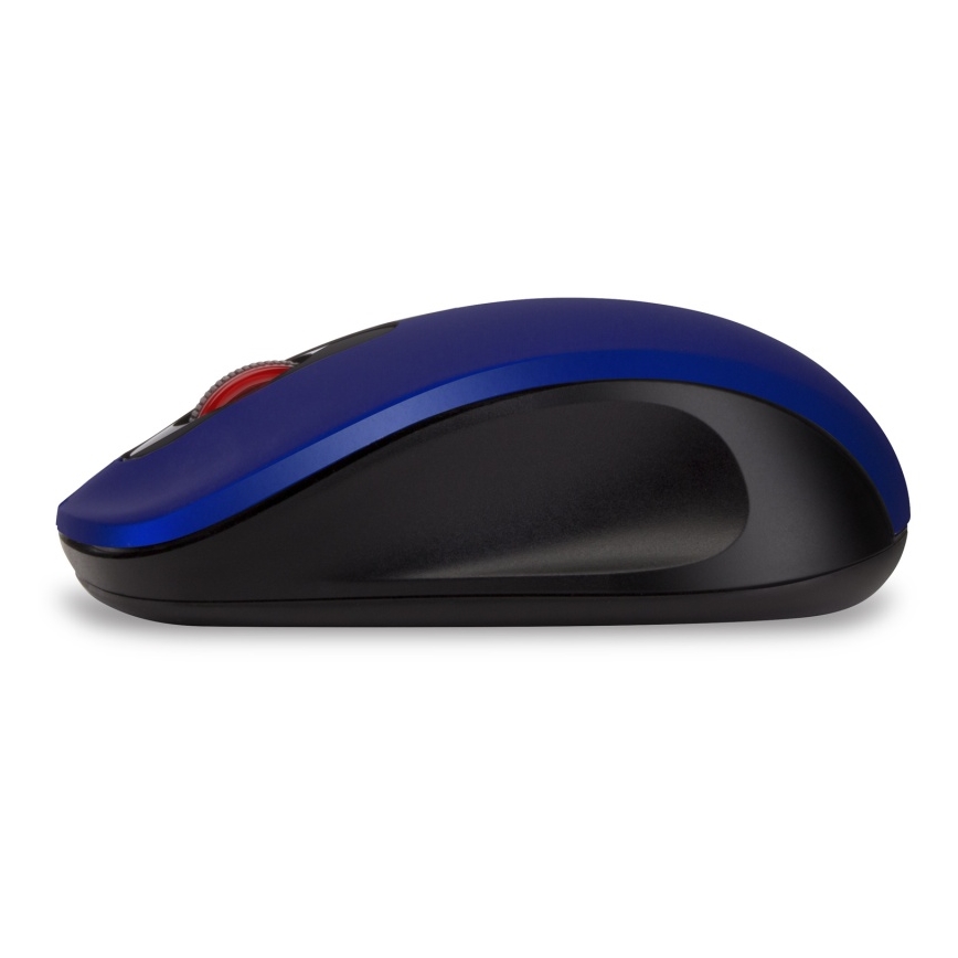 CONNECT IT CMO-2230-BL - Ασύρματο αθόρυβο ποντίκι MUTE 1200 DPI 1xAA μαύρο/μπλε