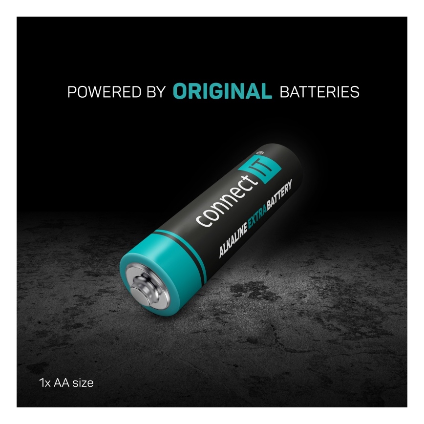 CONNECT IT CMO-2230-BL - Ασύρματο αθόρυβο ποντίκι MUTE 1200 DPI 1xAA μαύρο/μπλε