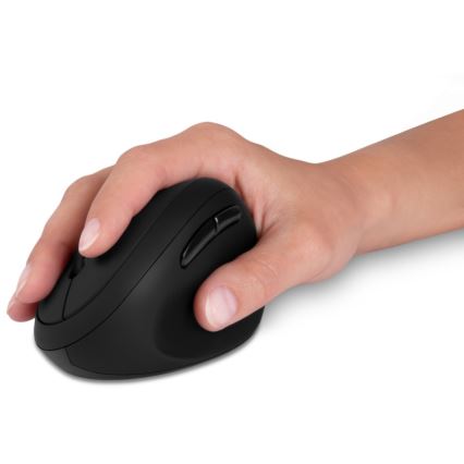 CONNECT IT CMO-2600-BK - Εργονομικό ασύρματο ποντίκι 800/1200/1600 DPI, 1× μπαταρία AA, μαύρο