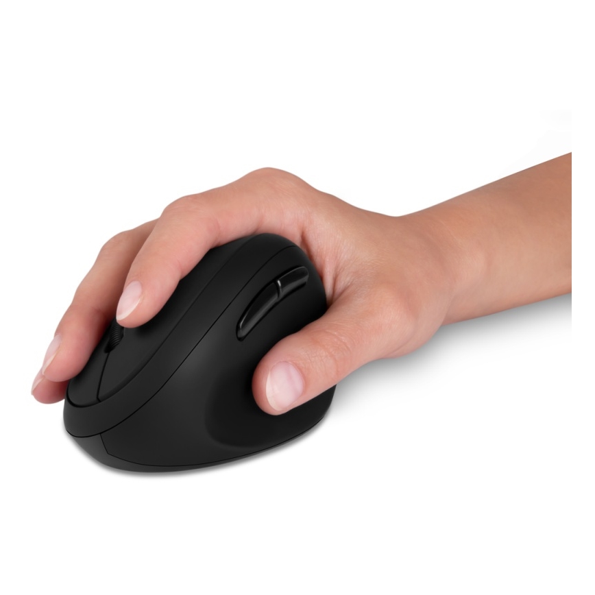 CONNECT IT CMO-2600-BK - Εργονομικό ασύρματο ποντίκι 800/1200/1600 DPI, 1× μπαταρία AA, μαύρο