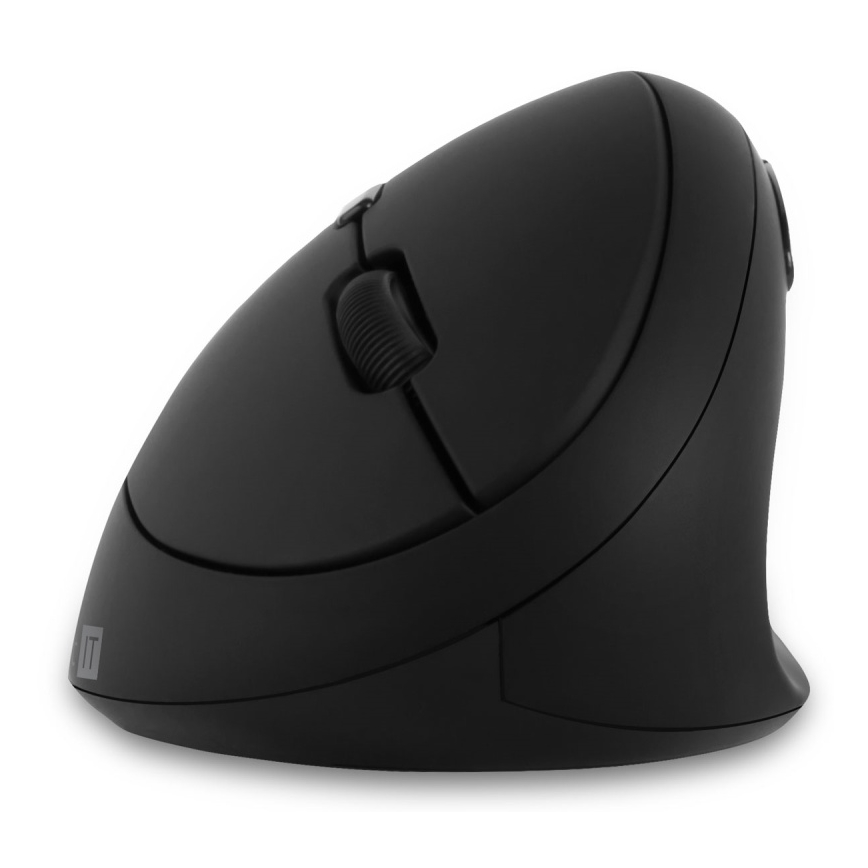 CONNECT IT CMO-2600-BK - Εργονομικό ασύρματο ποντίκι 800/1200/1600 DPI, 1× μπαταρία AA, μαύρο