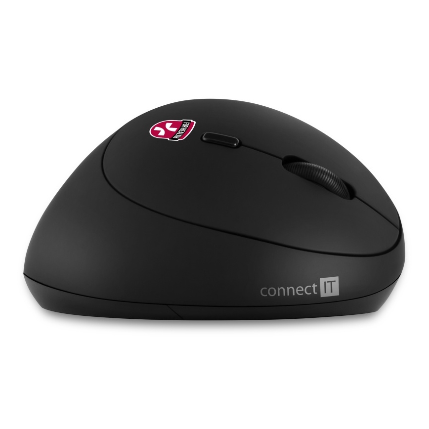 CONNECT IT CMO-2600-BK - Εργονομικό ασύρματο ποντίκι 800/1200/1600 DPI, 1× μπαταρία AA, μαύρο