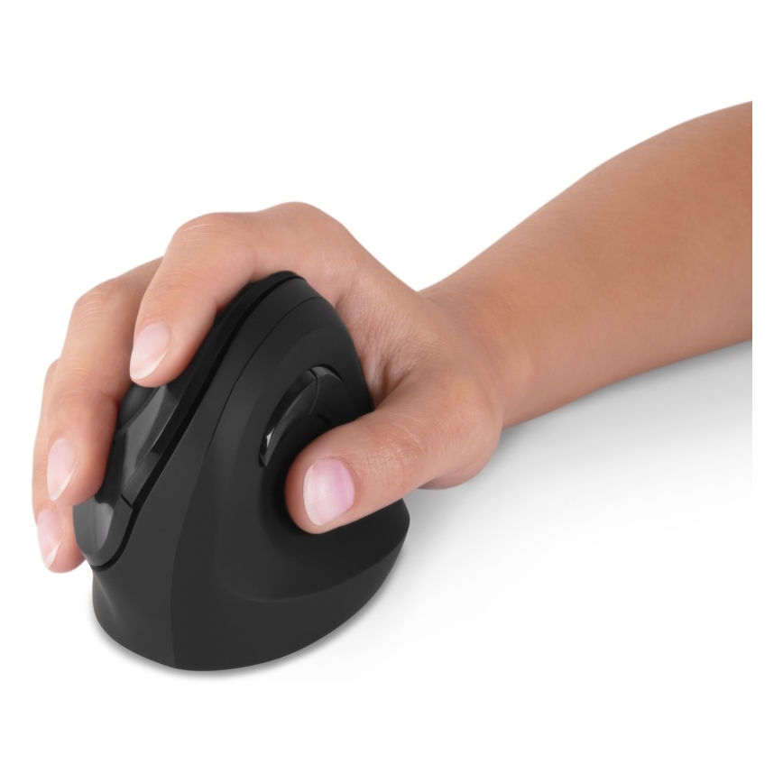 CONNECT IT CMO-2700-BK - Εργονομικό ασύρματο ποντίκι 800/1200/1600 DPI 1xAA μαύρο