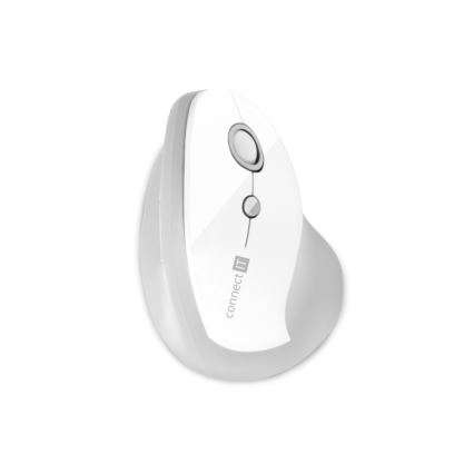 CONNECT IT CMO-2700-WH - Εργονομικό ασύρματο ποντίκι 800/1200/1600 DPI 1xAA λευκό