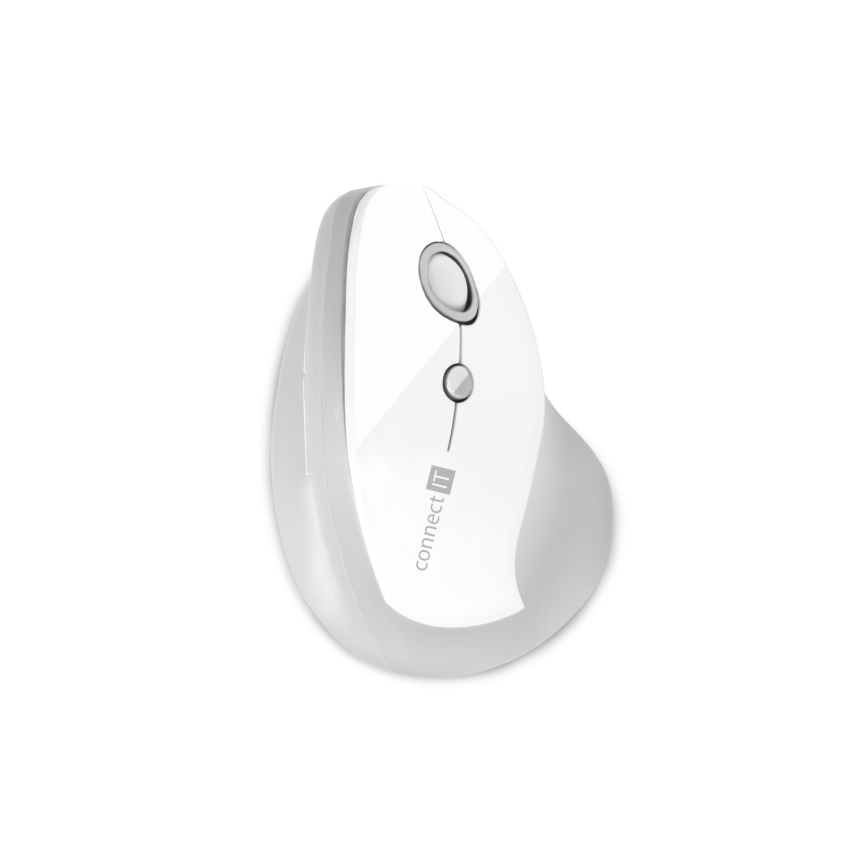 CONNECT IT CMO-2700-WH - Εργονομικό ασύρματο ποντίκι 800/1200/1600 DPI 1xAA λευκό
