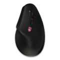 CONNECT IT CMO-2880-BK - Εργονομικό ασύρματο ποντίκι Verti TriMode 1000/1600/2400 DPI 2xAAA μαύρο