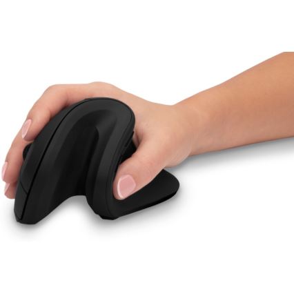 CONNECT IT CMO-2900-BK - Εργονομικό ασύρματο ποντίκι 800/1200/1600 DPI 1xAA μαύρο