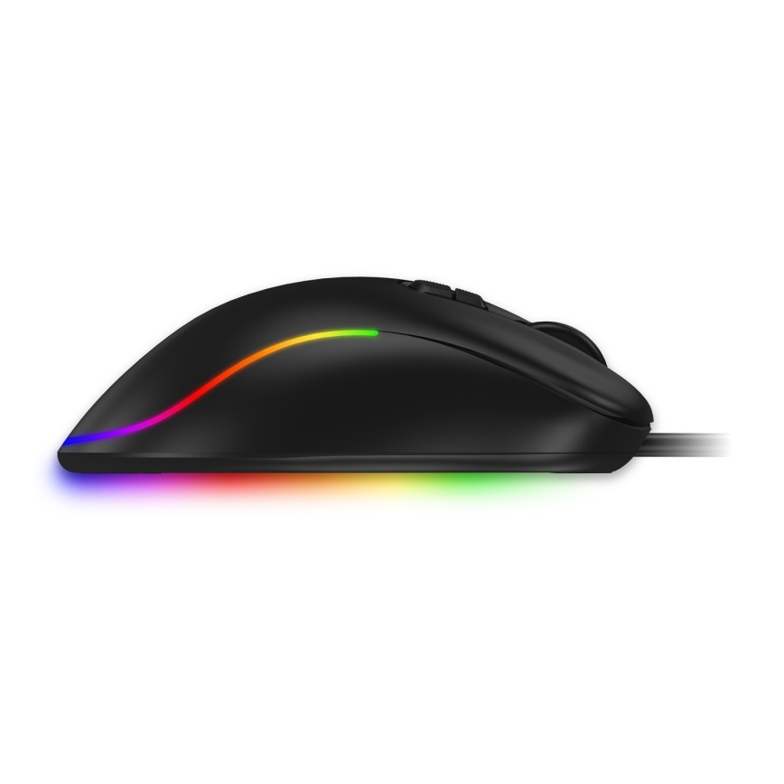 CONNECT IT CMO-3589-BK - LED RGB Ενσύρματο ποντίκι gaming 200-7200 DPI μαύρο