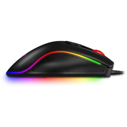 CONNECT IT CMO-3591-BK - LED RGB Ενσύρματο ποντίκι gaming 500-7200 DPI μαύρο