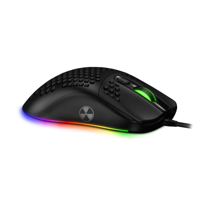 CONNECT IT CMO-5511-BK - LED RGB Ενσύρματο ποντίκι gaming 200-12800 DPI μαύρο
