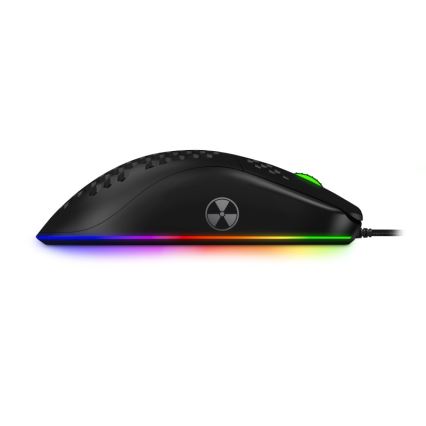 CONNECT IT CMO-5511-BK - LED RGB Ενσύρματο ποντίκι gaming 200-12800 DPI μαύρο