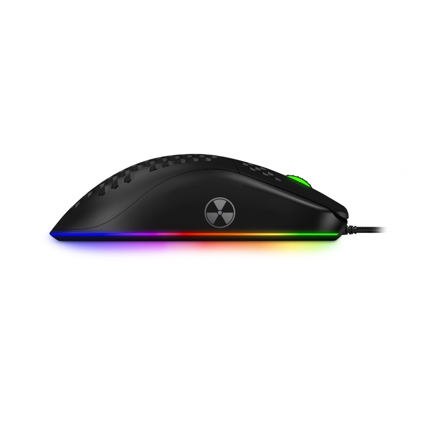 CONNECT IT CMO-5511-BK - LED RGB Ενσύρματο ποντίκι gaming 200-12800 DPI μαύρο