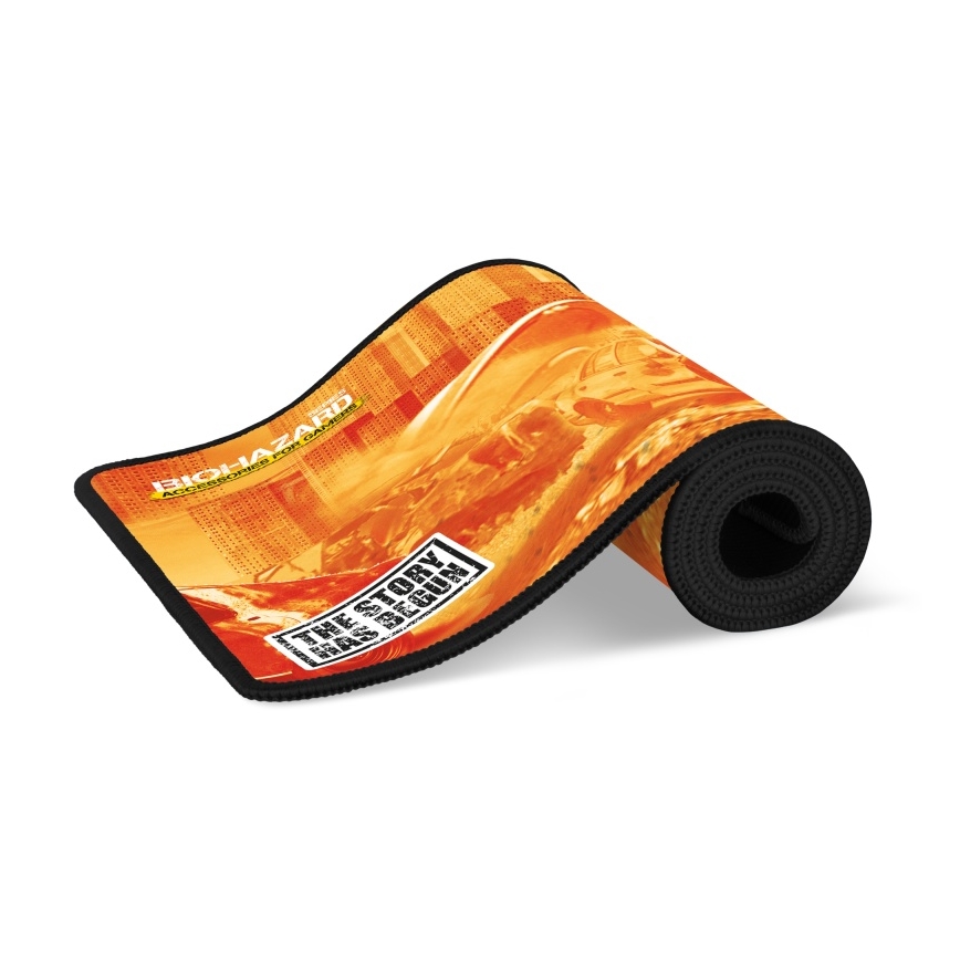 CONNECT IT CMP-1140-LG - Αντιολισθητική βάση για πληκτρολόγιο και ποντίκι 88,6x24,5 cm πορτοκαλί