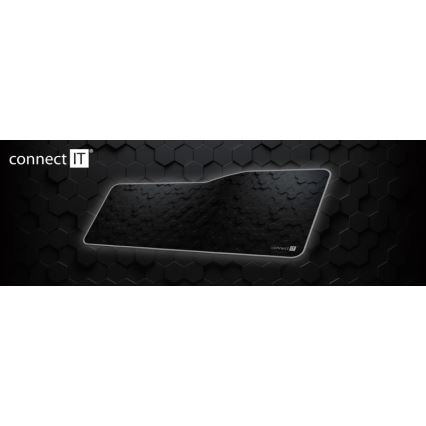 CONNECT IT CMP-2000-XL - Αντιολισθητική βάση για πληκτρολόγιο και ποντίκι 79,5x34,5 cm μαύρο