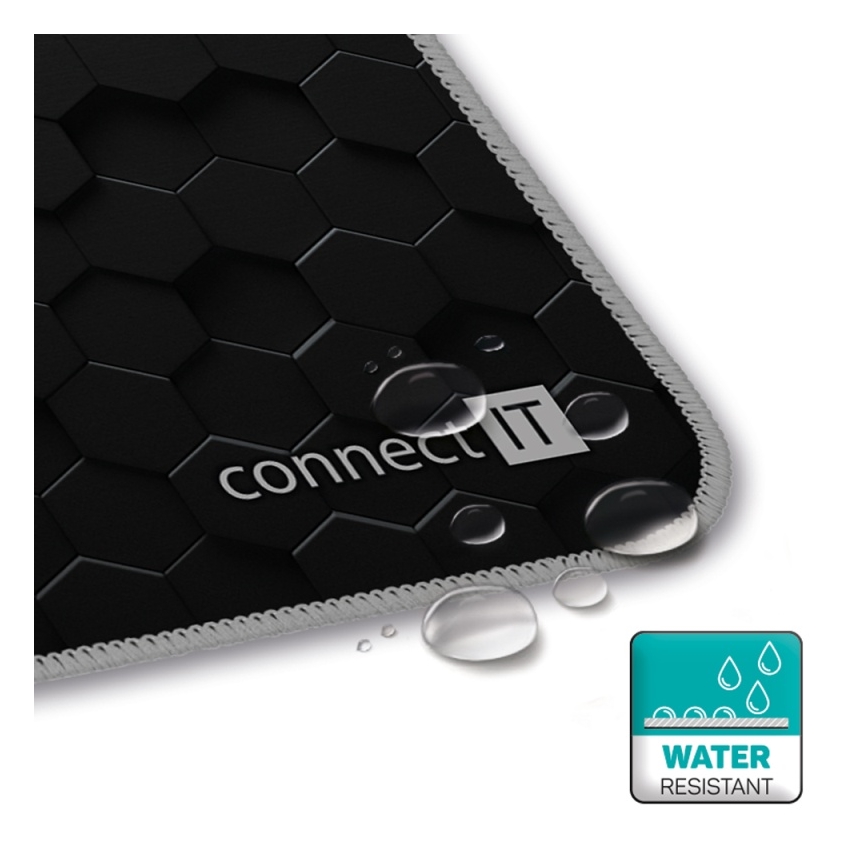 CONNECT IT CMP-2000-XL - Αντιολισθητική βάση για πληκτρολόγιο και ποντίκι 79,5x34,5 cm μαύρο