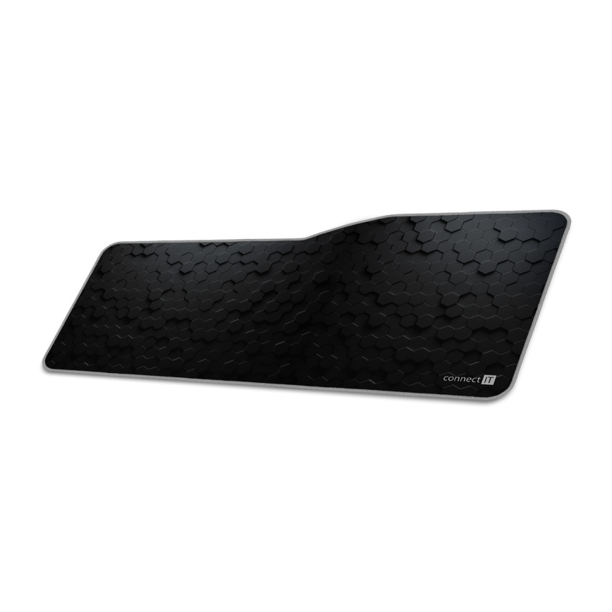 CONNECT IT CMP-2000-XL - Αντιολισθητική βάση για πληκτρολόγιο και ποντίκι 79,5x34,5 cm μαύρο
