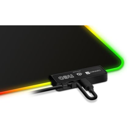 CONNECT IT CMP-3100-SM - Gaming Mouse Pad με LED RGB  32x24,5 cm μαύρο