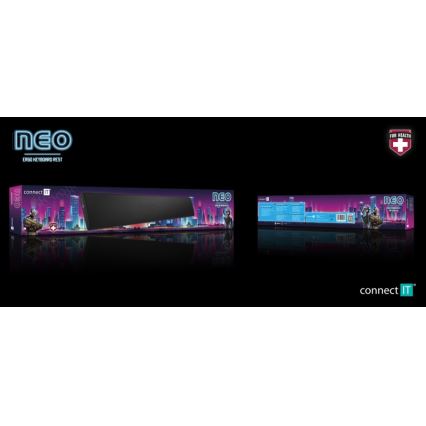 CONNECT IT CMP-3590-LG - Εργονομική βάση πληκτρολογίου μαύρο