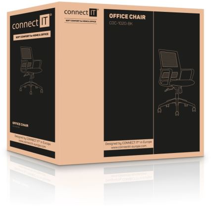 CONNECT IT COC-1020-BK - Καρέκλα γραφείου ForHealth AlfaPro μαύρο