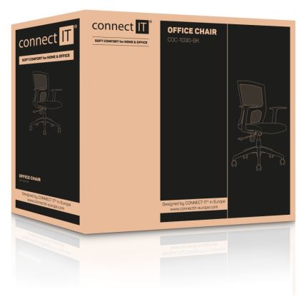 CONNECT IT COC-1030-BK - Καρέκλα γραφείου ForHealth BetaPro μαύρο