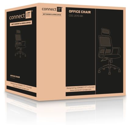 CONNECT IT COC-2010-BK - Γραφική καρέκλα ForHealth GamaPro μαύρη