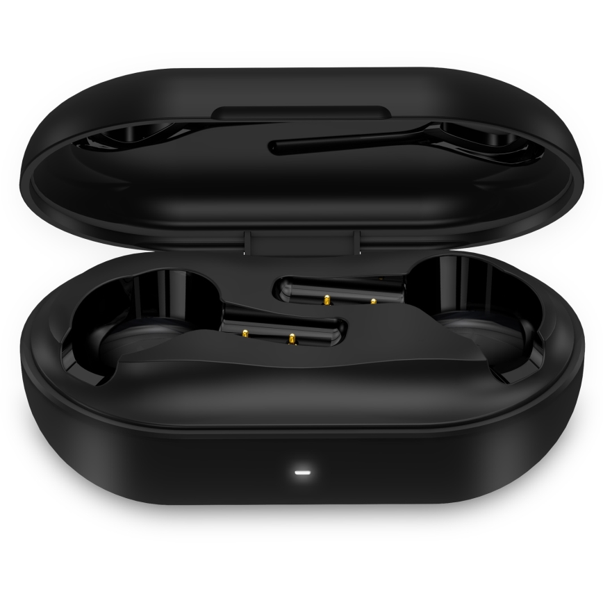 CONNECT IT HEP-5300-BK - Ασύρματα ακουστικά με μικρόφωνο 300 mAh + 2x 35 mAh μαύρο