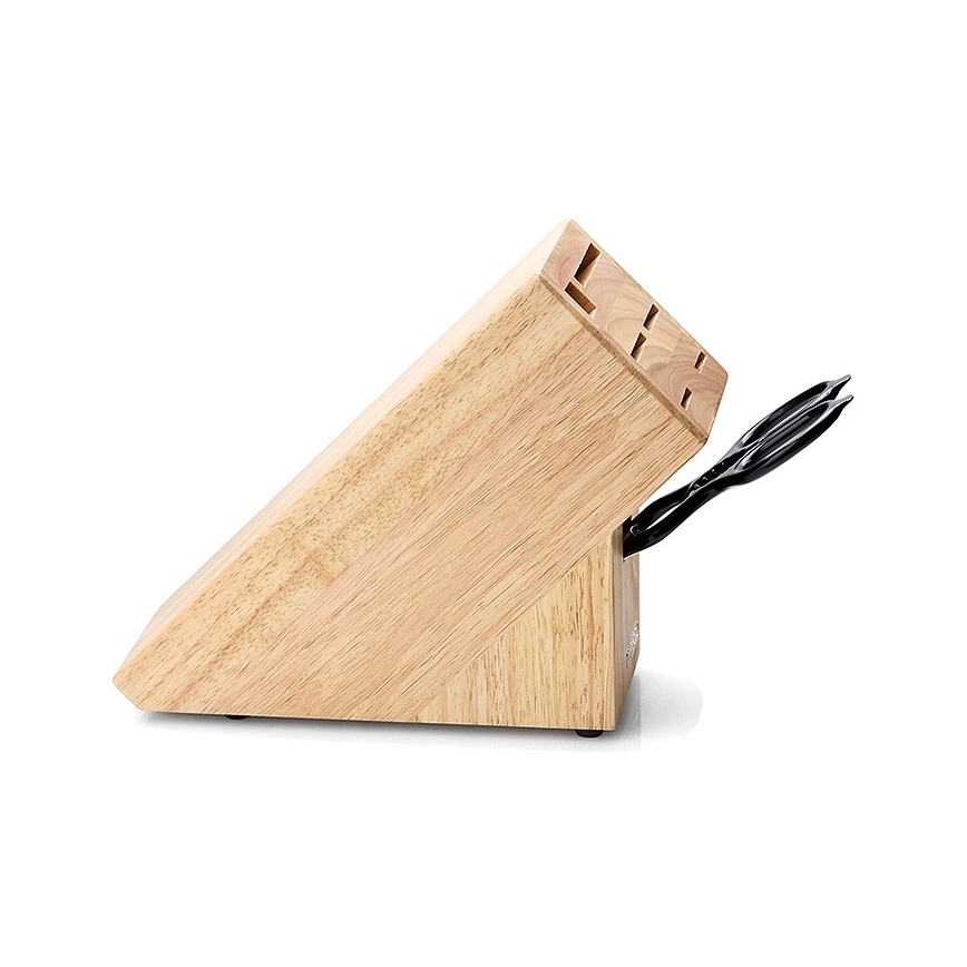 Continenta C30514 - Βάση για μαχαίρια 22x11,5x22 εκ. από καουτσουκόδεντρο