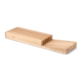 Continenta C30518 - Θήκη μαχαιριών 39x11x3,5 cm ξύλο καουτσουκόδεντρου