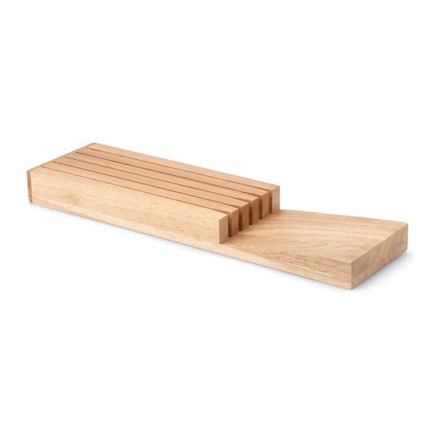Continenta C30518 - Θήκη μαχαιριών 39x11x3,5 cm ξύλο καουτσουκόδεντρου
