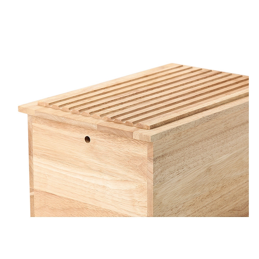 Continenta C3141 - Ψωμιέρα 34,5x23 cm ξύλο καουτσουκόδεντρου