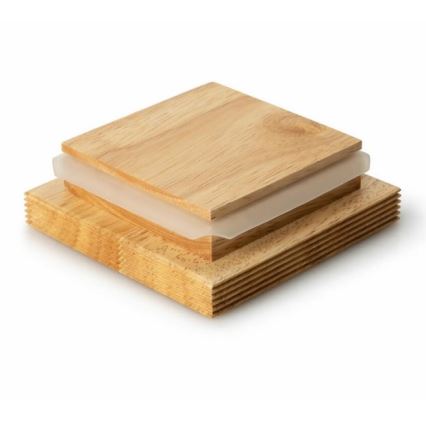 Continenta C3714 - Κεραμικό δοχείο τροφίμων με καπάκι 10x10x20,5 εκ.