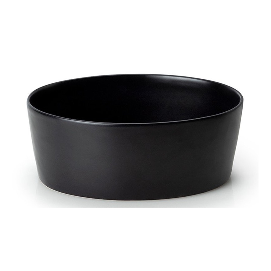 Continenta C3730 - Ψωμιέρα με καπάκι 30x23 cm μαύρο/ξύλο καουτσούκ