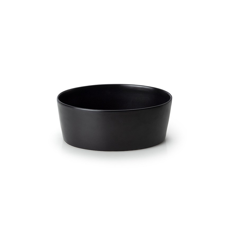 Continenta C3731 - Ψωμιέρα με καπάκι 27x20 cm μαύρη/ξύλο καουτσούκ