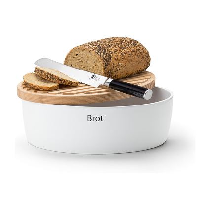 Continenta C3931 - Ψωμιέρα 27x20x13,5 cm καουτσουκόδεντρο