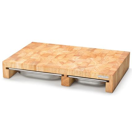 Continenta C4028 - ΣΕΤ 1x Επιφάνεια κοπής κουζίνας 50x32,5 εκ. + 3x μπολ από καουτσούκ