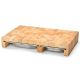Continenta C4028 - ΣΕΤ 1x Επιφάνεια κοπής κουζίνας 50x32,5 cm + 3x δίσκοι ξύλο καουτσουκόδεντρο