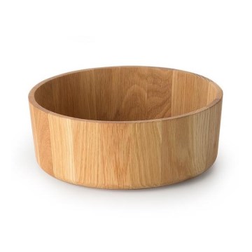 Continenta C4136 - Ξύλινο μπολ 31x12 cm δρυς