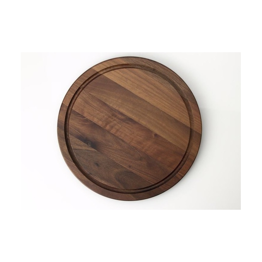 Continenta C4205 -Πλατώ σερβιρίσματος κρέατος δ. 28 cm καρυδιά