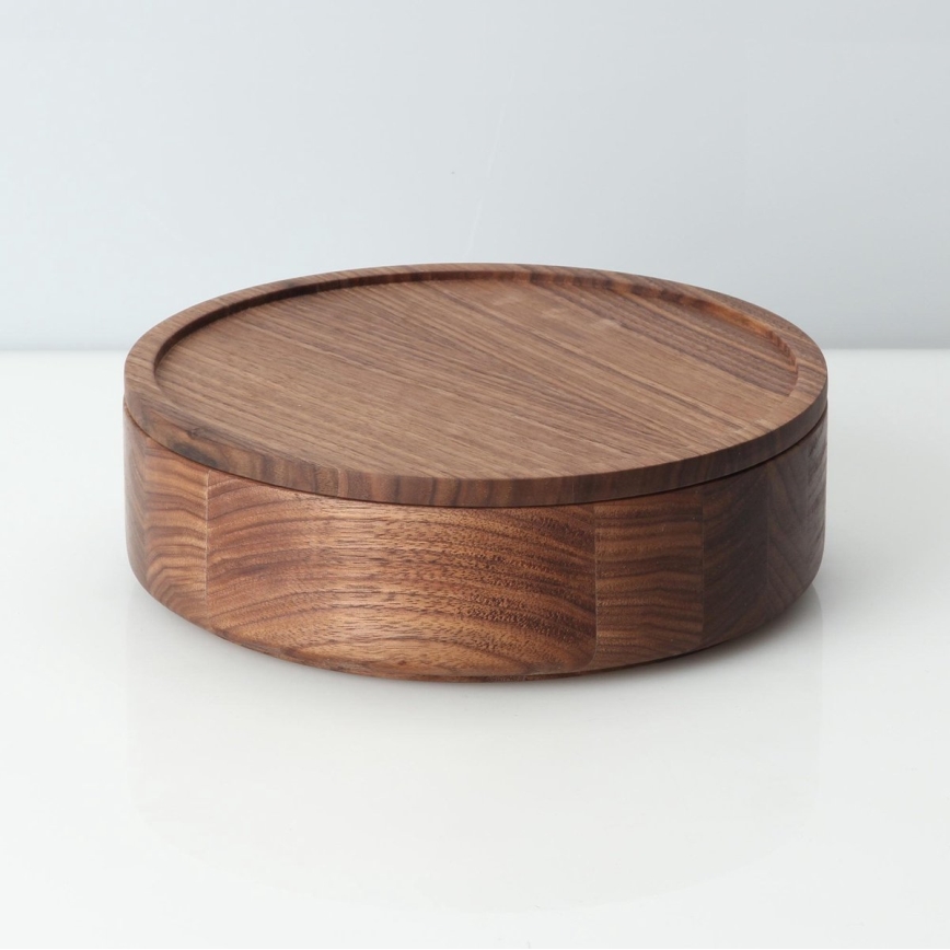 Continenta C4271 - Ξύλινο δοχείο 19x6 cm ξύλο καρυδιάς